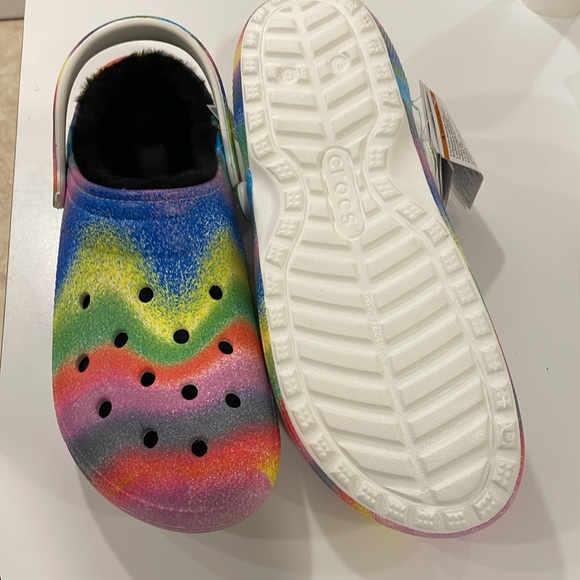 Men’s CROCS classic lined spray dye clog size 13 - Picture 5 of 8